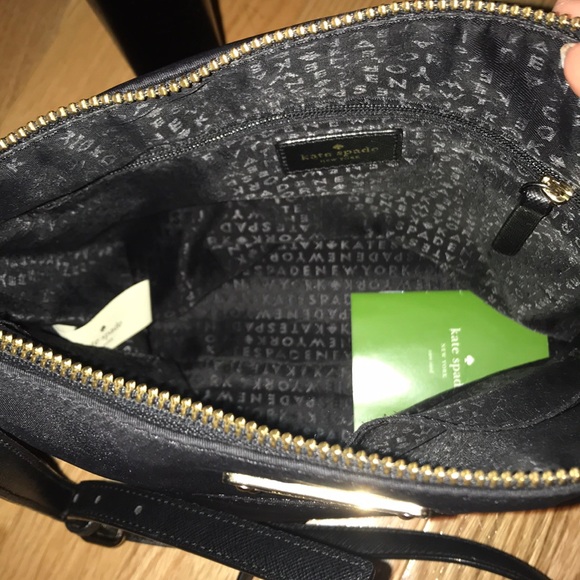 All black Kate Spade crossbody - Picture 3 of 3